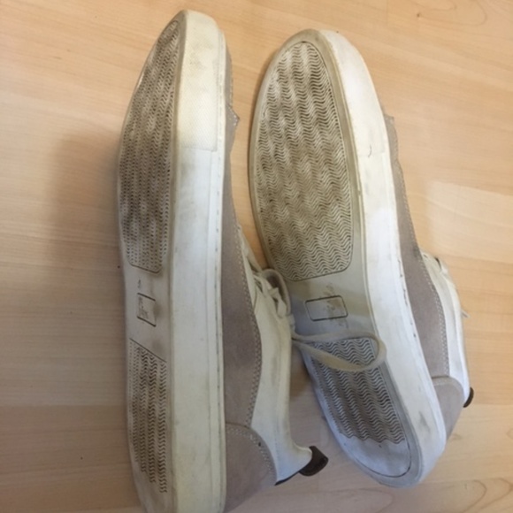 Topman white and tan casual shoes/runners/sneakers - Picture 5 of 6